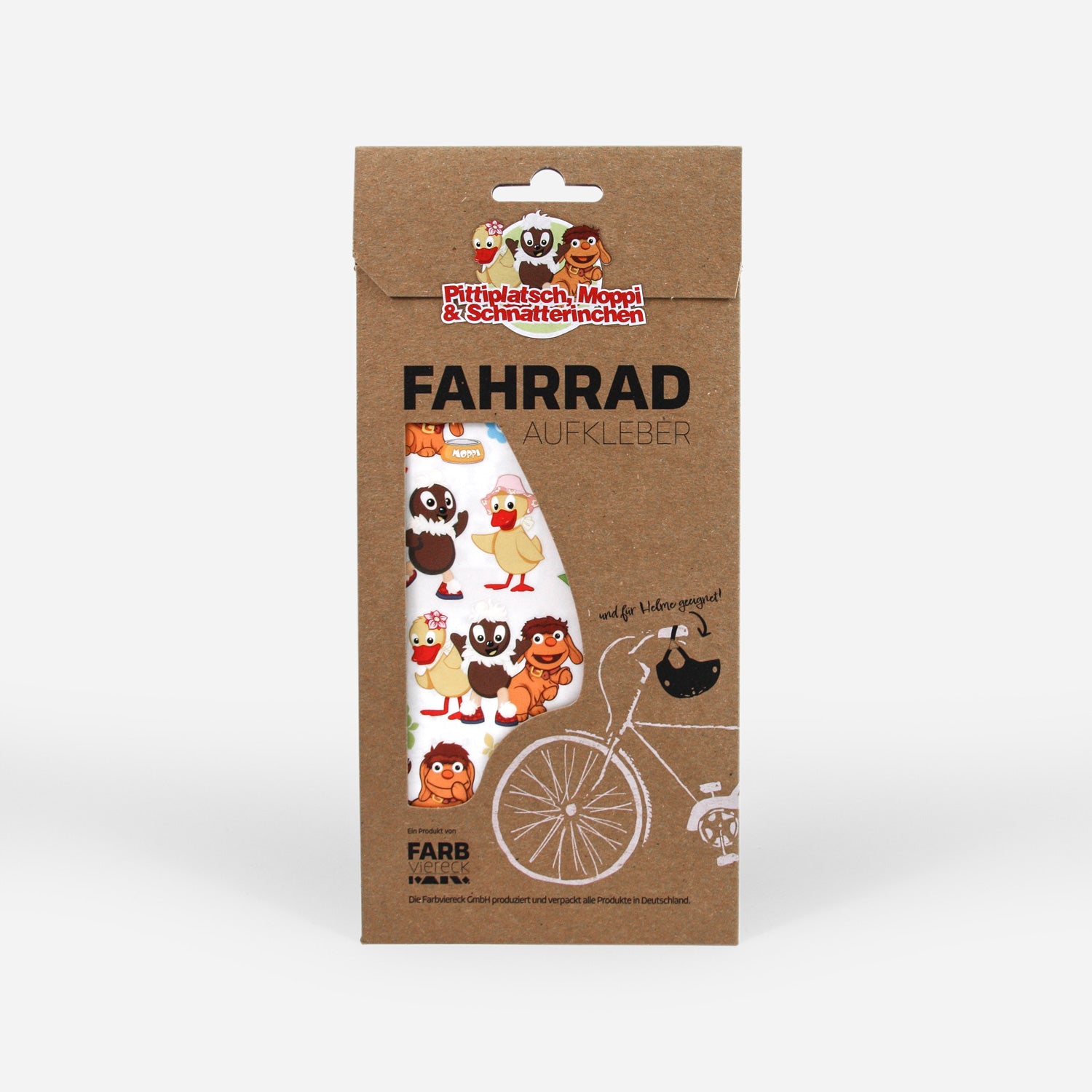Fahrrad Aufkleber - die Maus