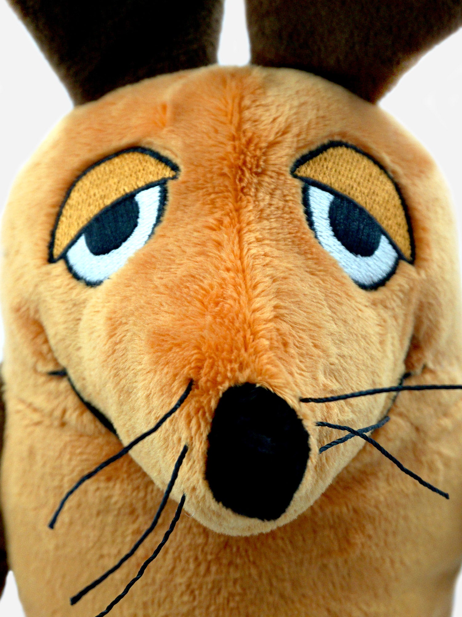 Nahansicht der Plüschmaus aus "Die Sendung mit der Maus"