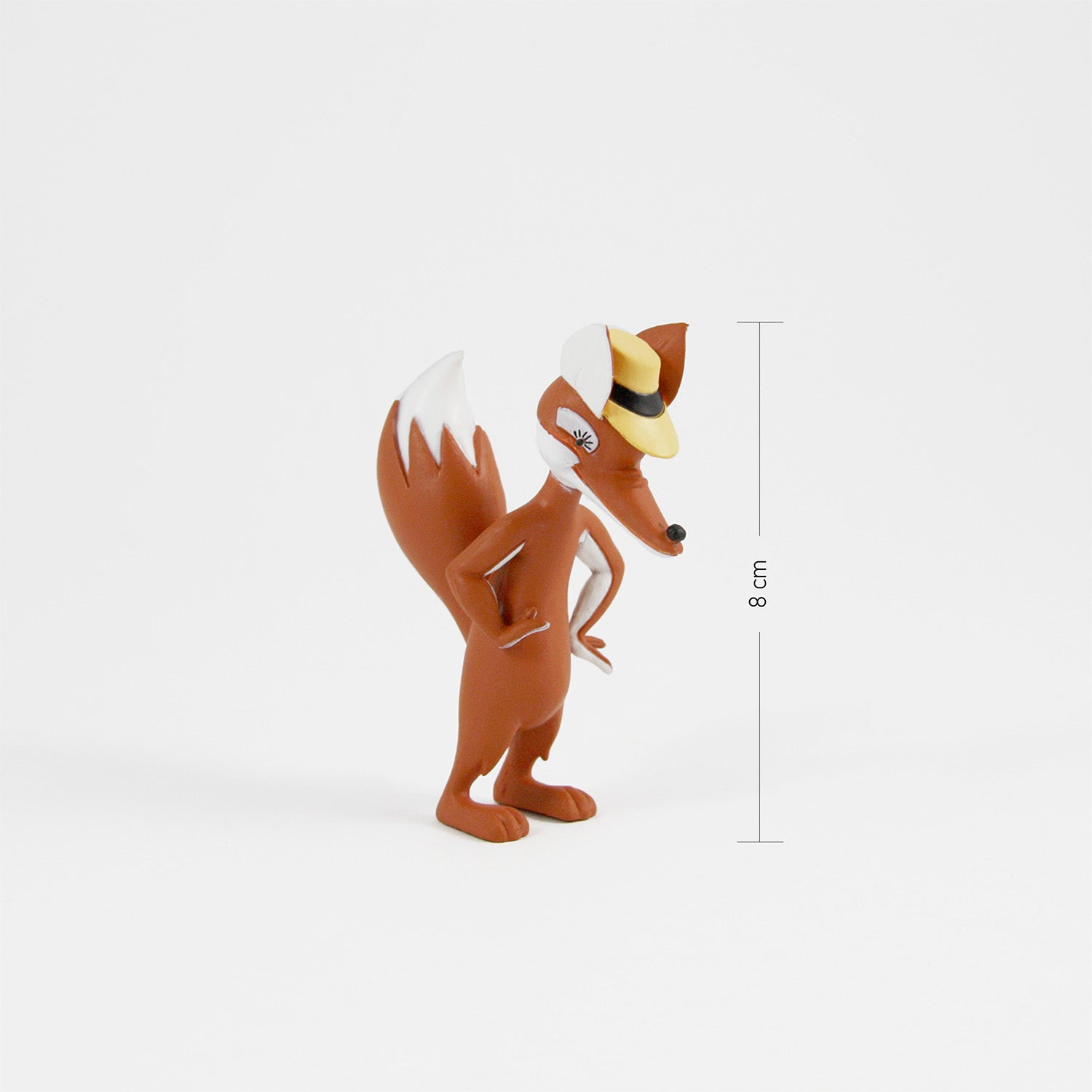 8cm große Spielfigur Herr Fuchs von Bullyland