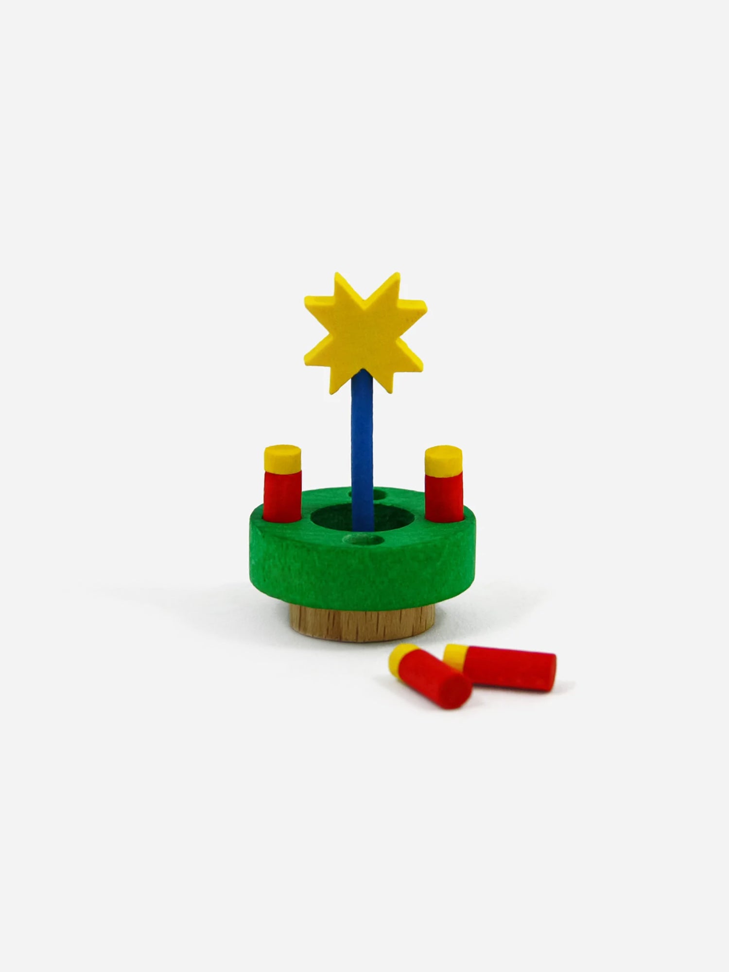 Holzbausatz Adventskranz für Weihnachten