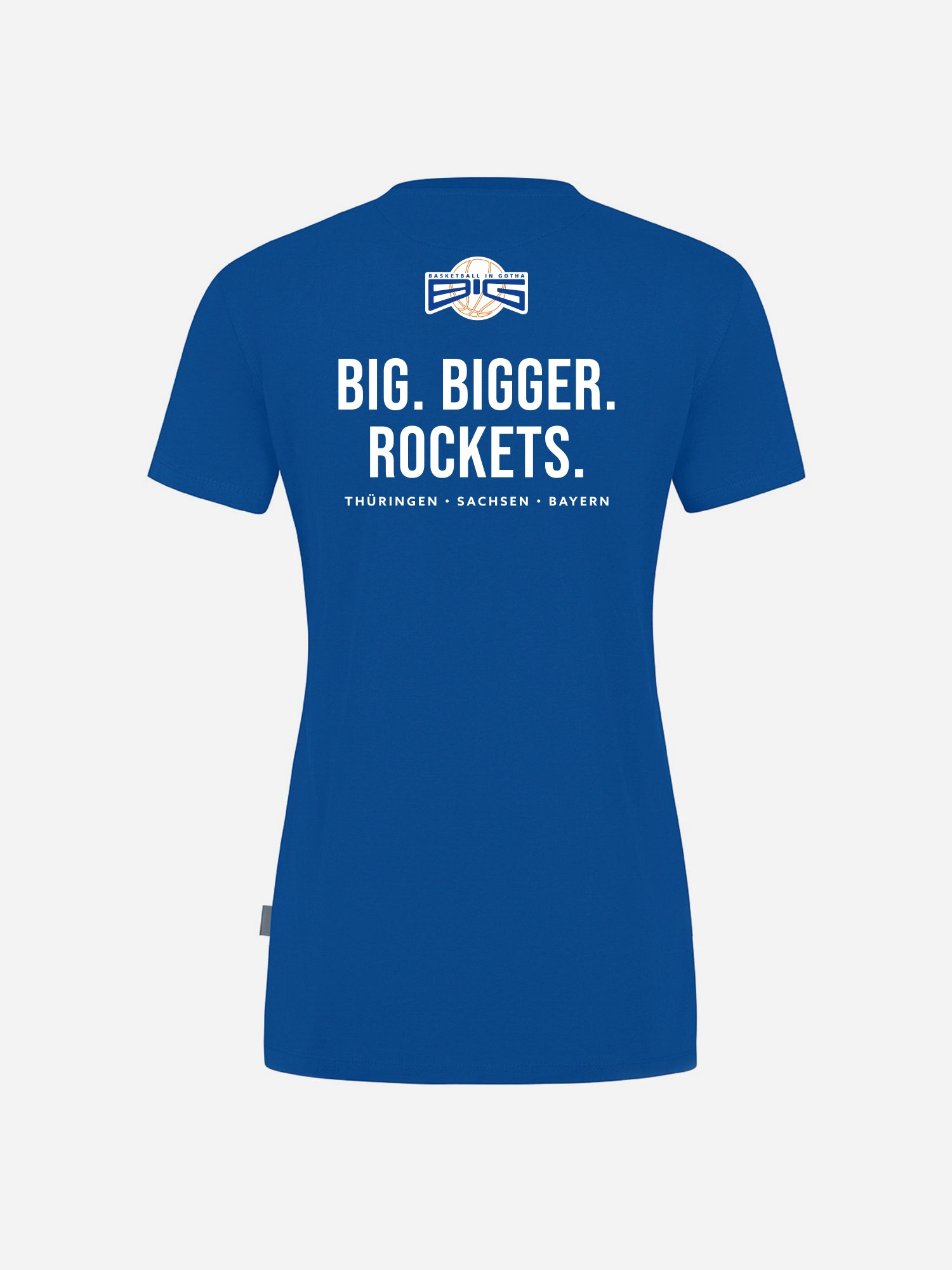 Rückseite Aufsteiger T-Shirt Basketball Gotha Rockets Damen