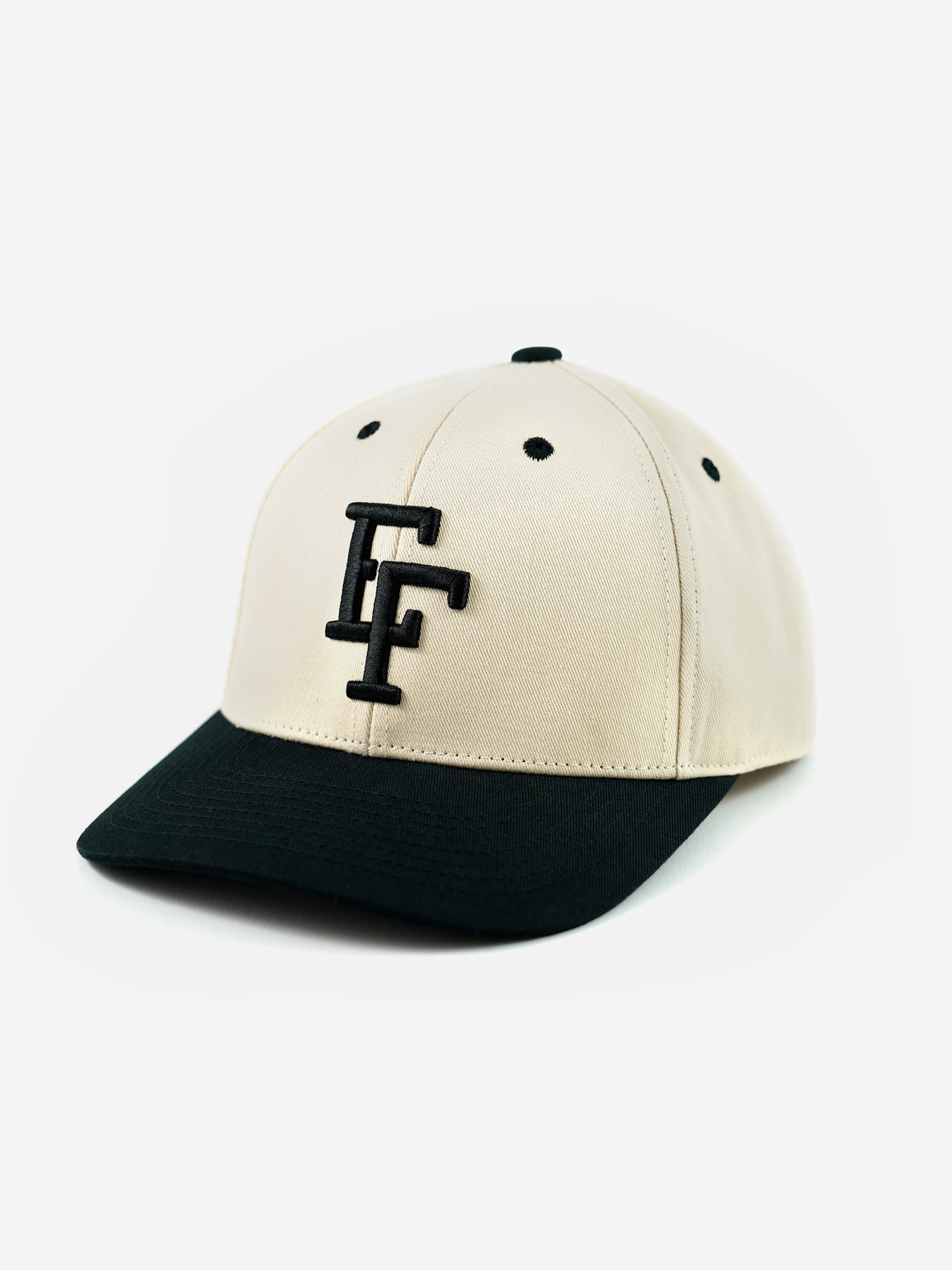 Basecap EF in beige und schwarz