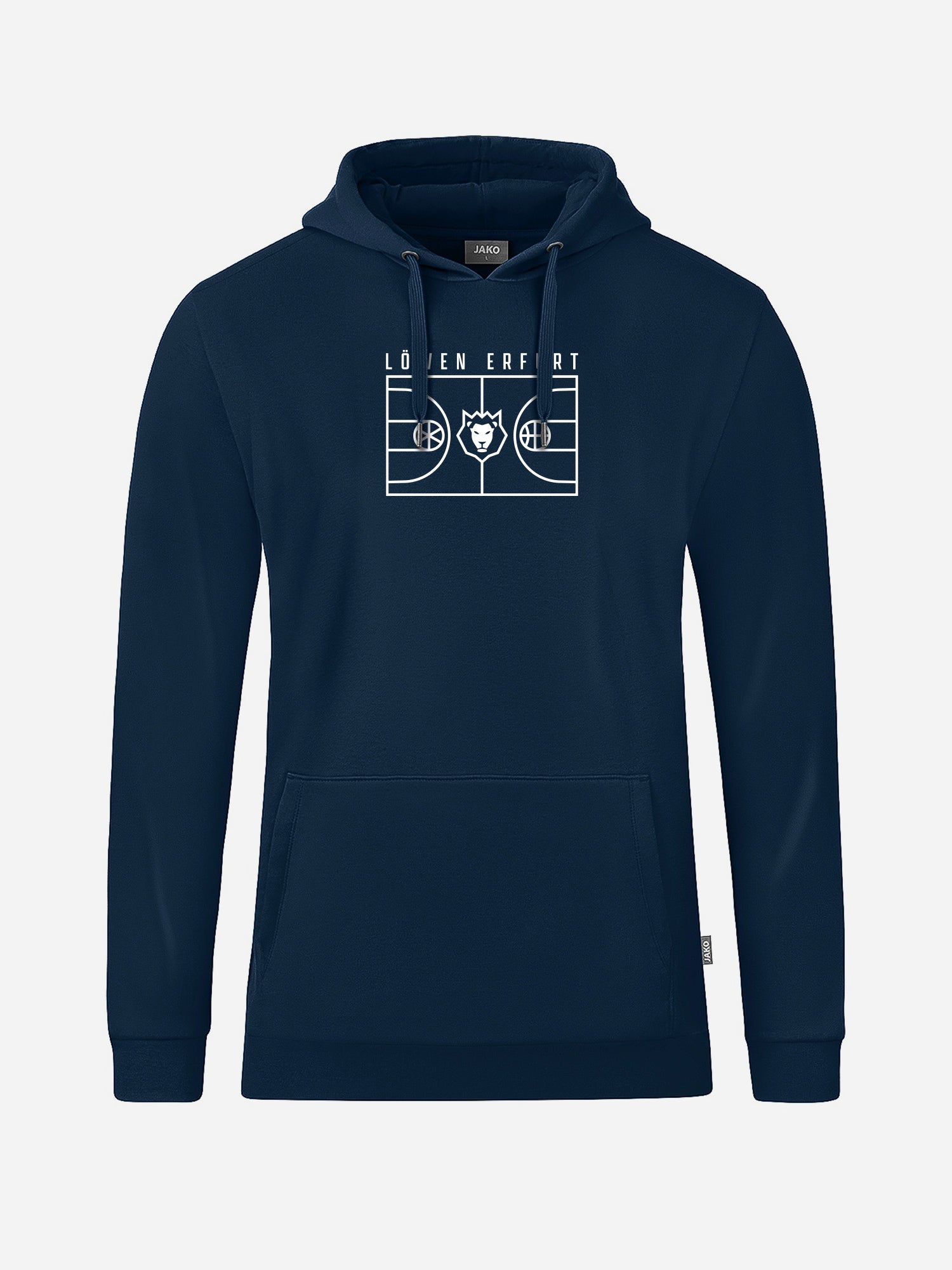 Erfurter Basketball Löwen Hoodie Court unisex marine