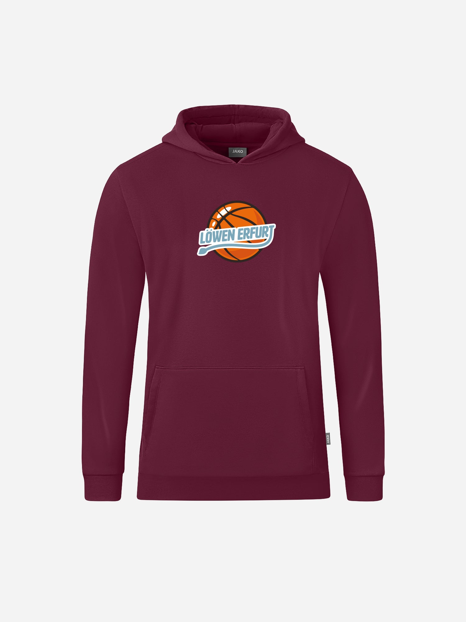 Basketball Löwen Erfurt Kids Hoodie Ball maroon, Größe 116 - 164
