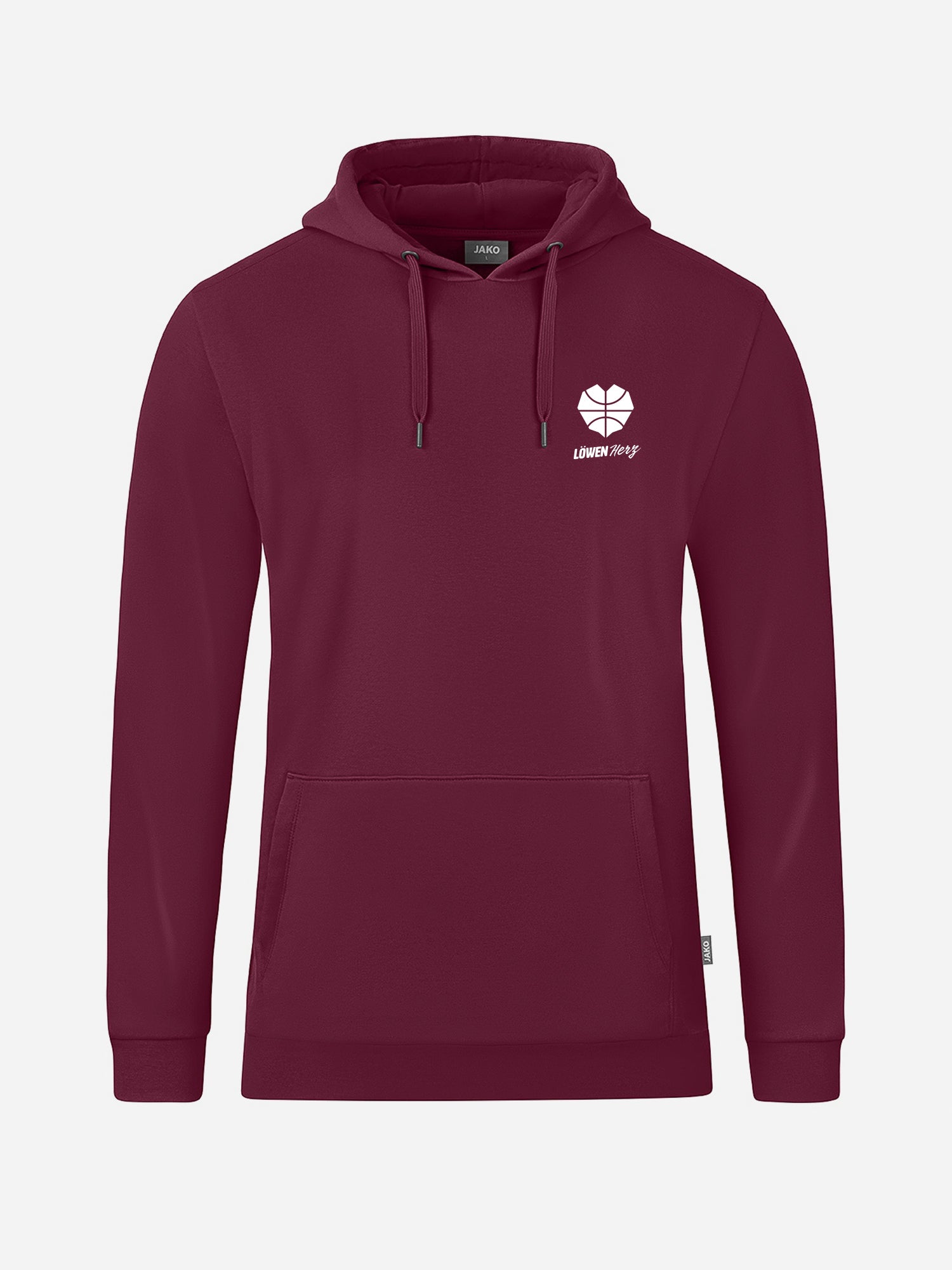 CATL Basketball Löwen Erfurt Hoodie unisex Löwenherz maroon