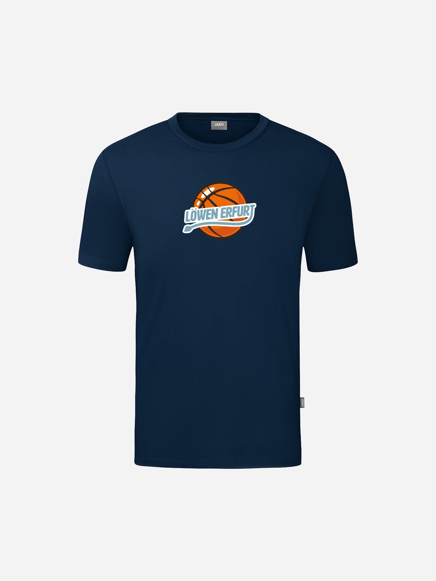Erfurter Basketball Löwen T-Shirt Ball Kids marine mit farbigem Print