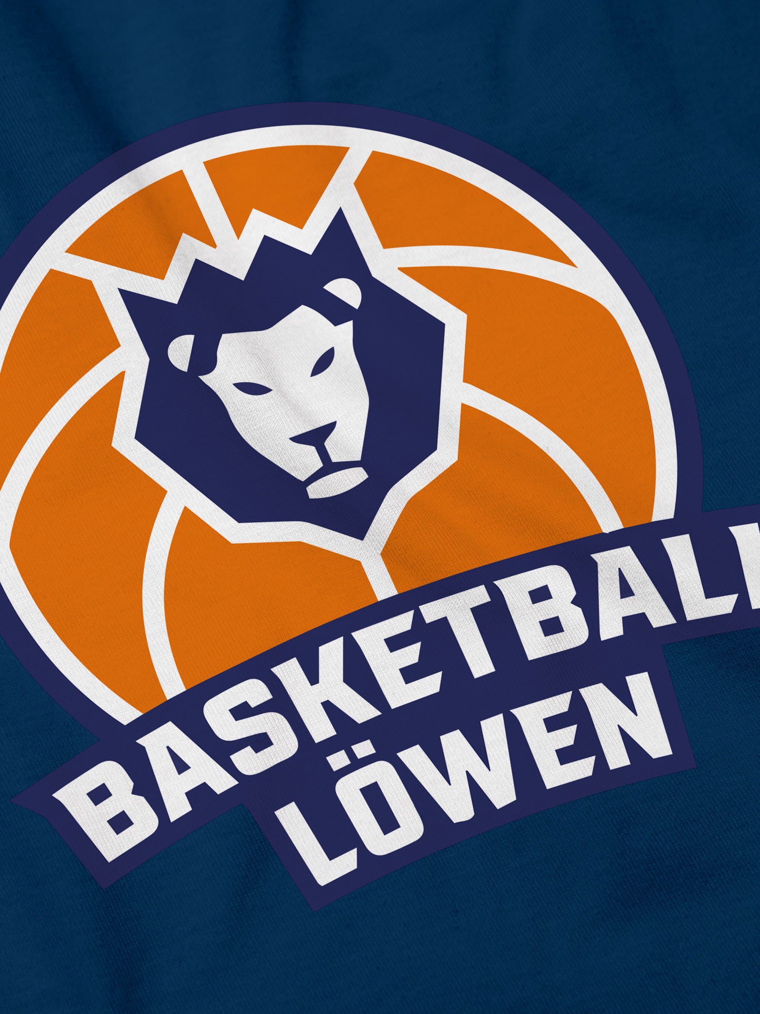 Erfurter Basketball Löwen T-Shirt Logo Detailansicht