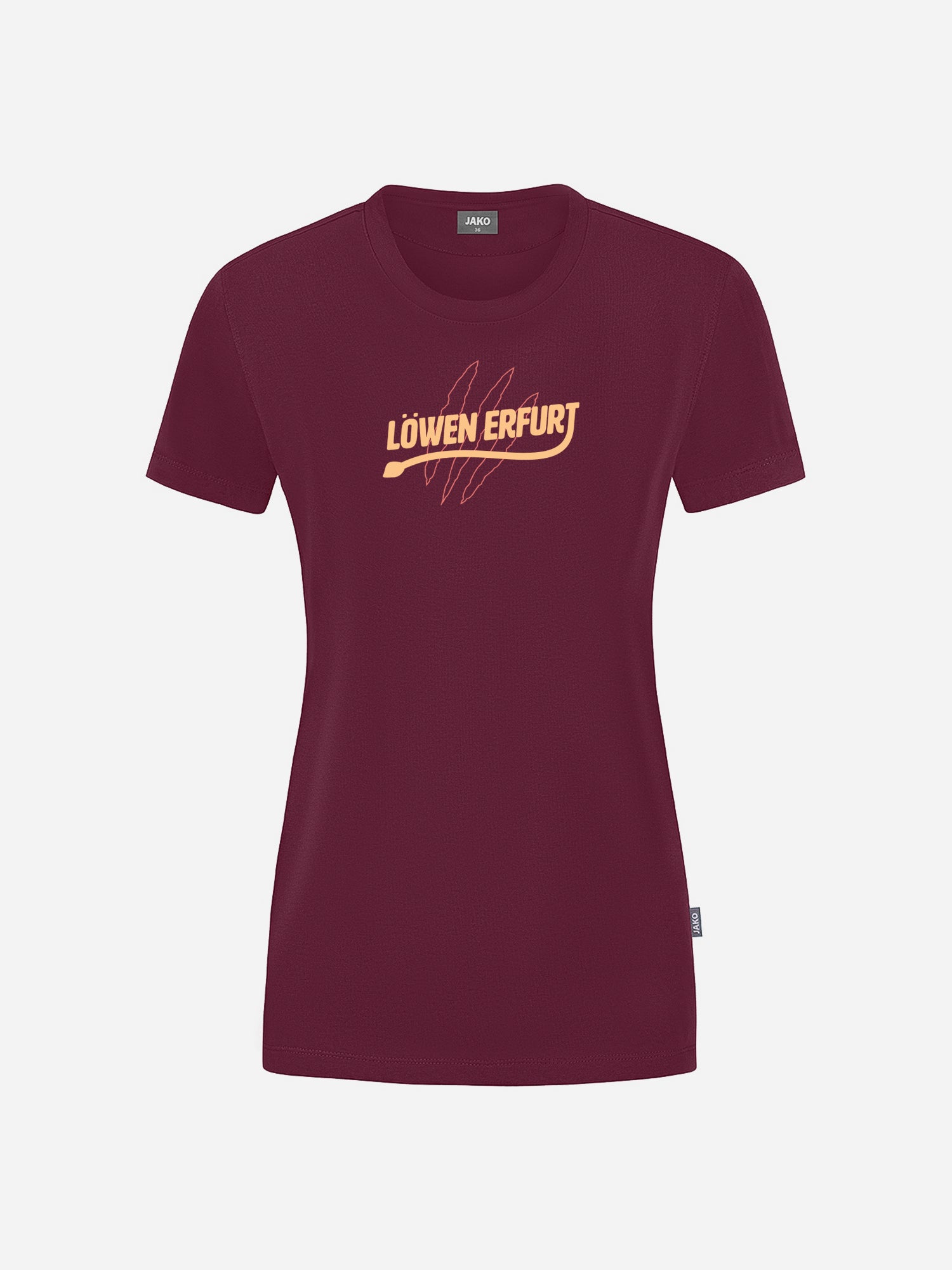 Basketball Löwen Erfurt T-Shirt Safari Damen maroon
