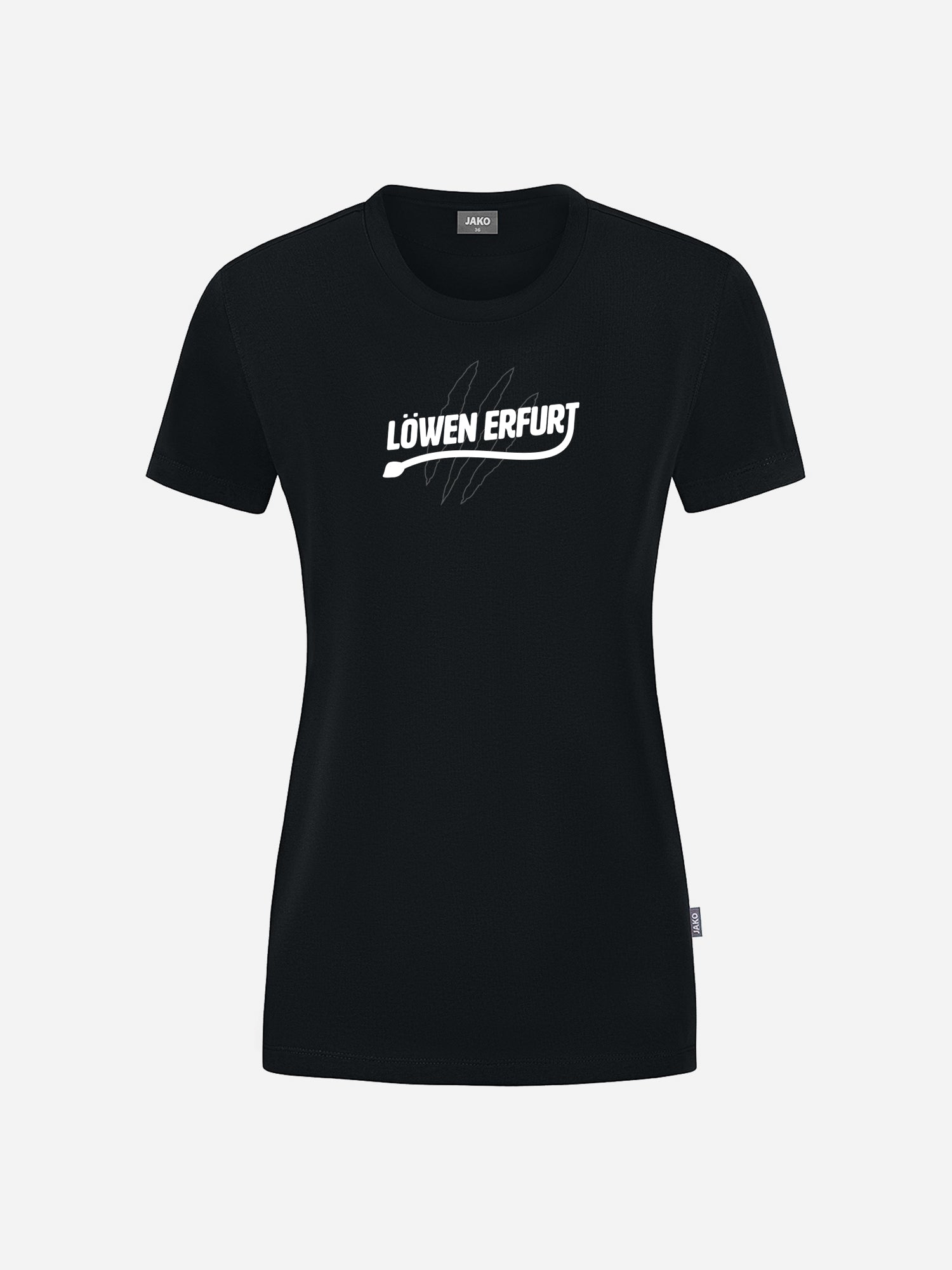 Erfurter Basketball Löwen T-Shirt Safari Damen schwarz