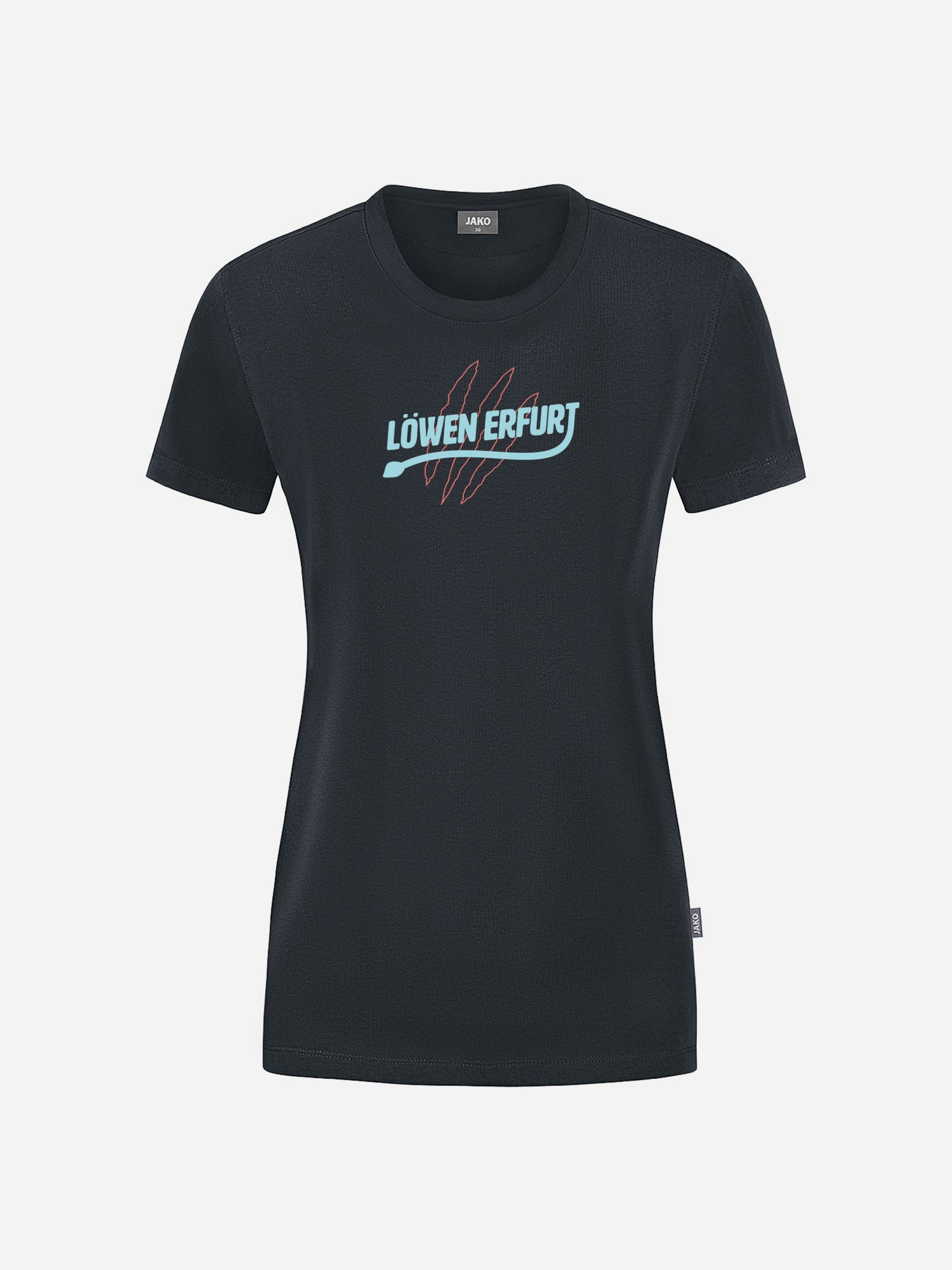 Erfurter Basketball Löwen T-Shirt Safari Damen steingrau