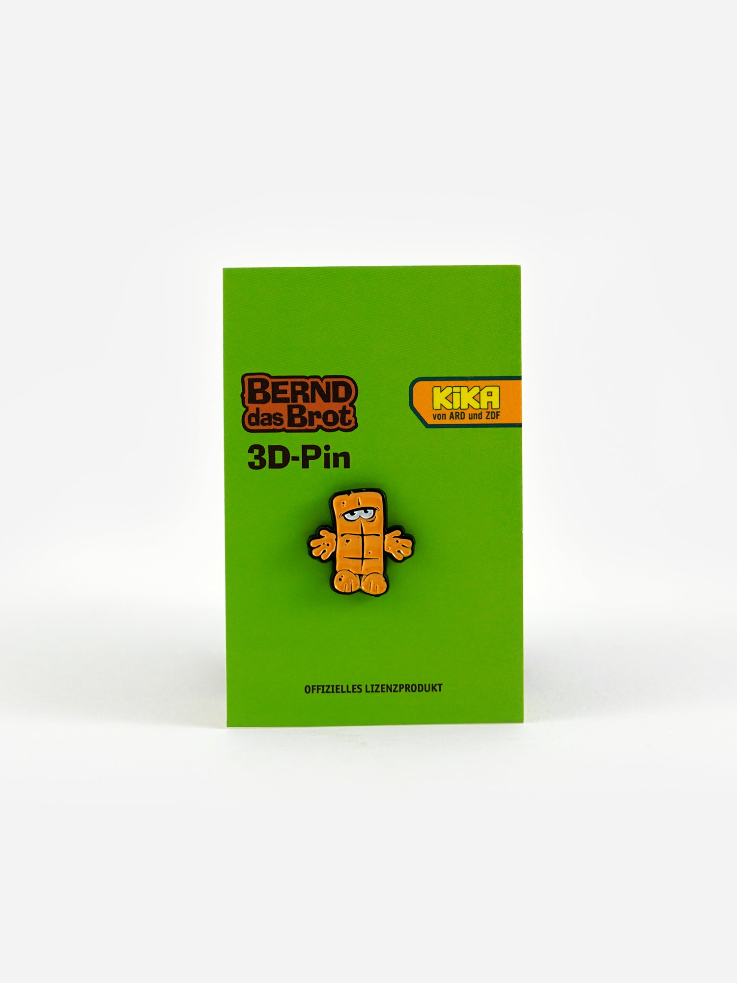 Bernd das Brot Pin in Verpackung