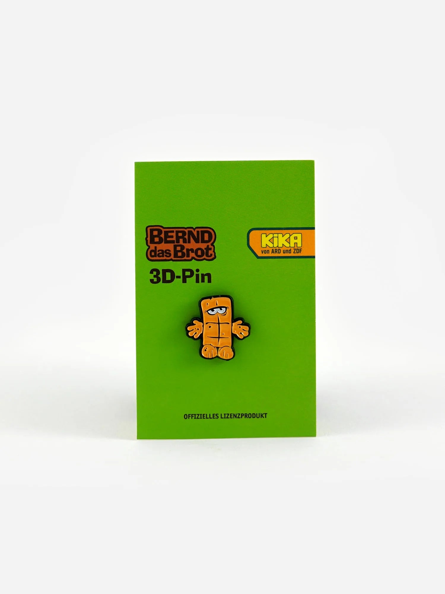 Bernd das Brot Pin in Verpackung