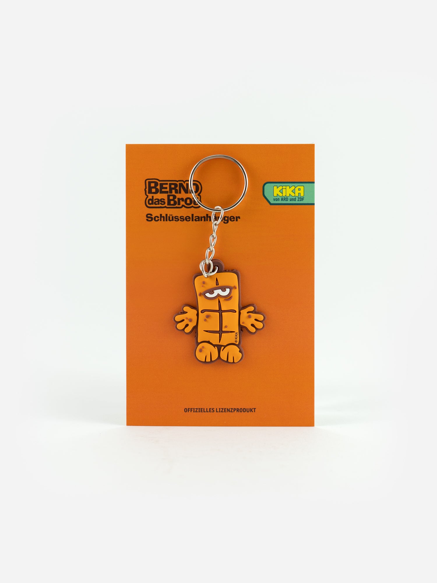 Bernd das Brot 3D Schlüsselanhänger von basekid in Verpackung