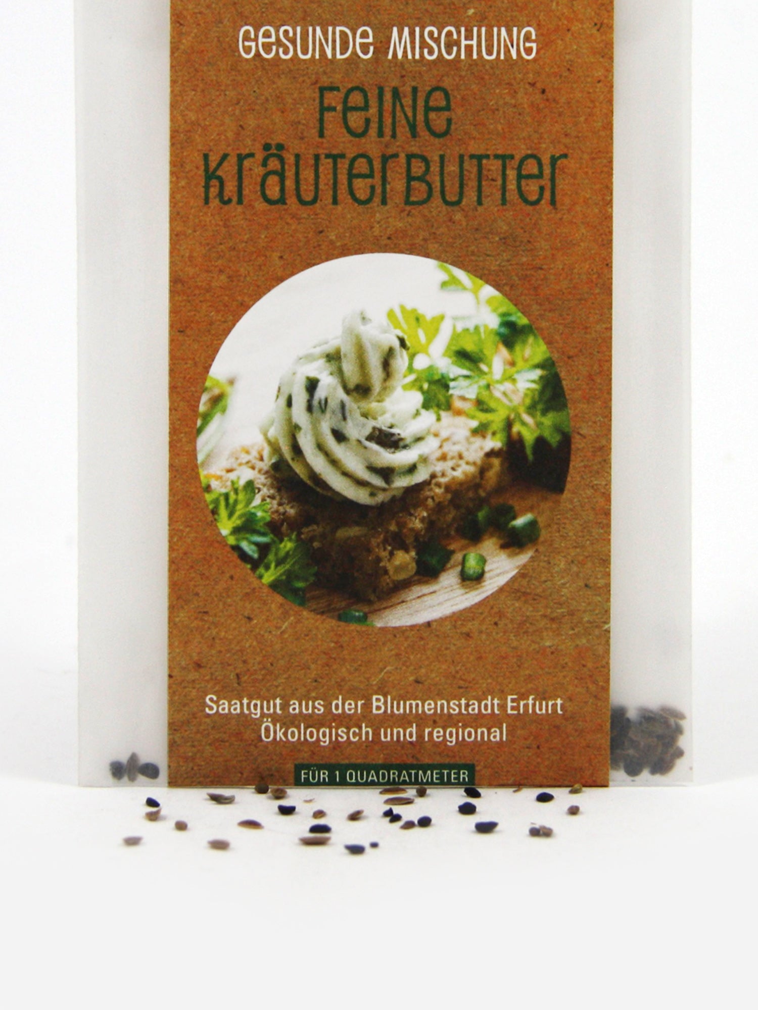 Detailansicht Saatgutmischung Feine Kräuterbutter
