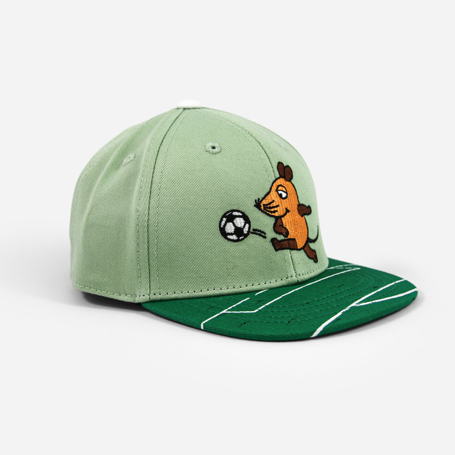 Snapback Die Maus Fußball Kinder Gesamtansicht