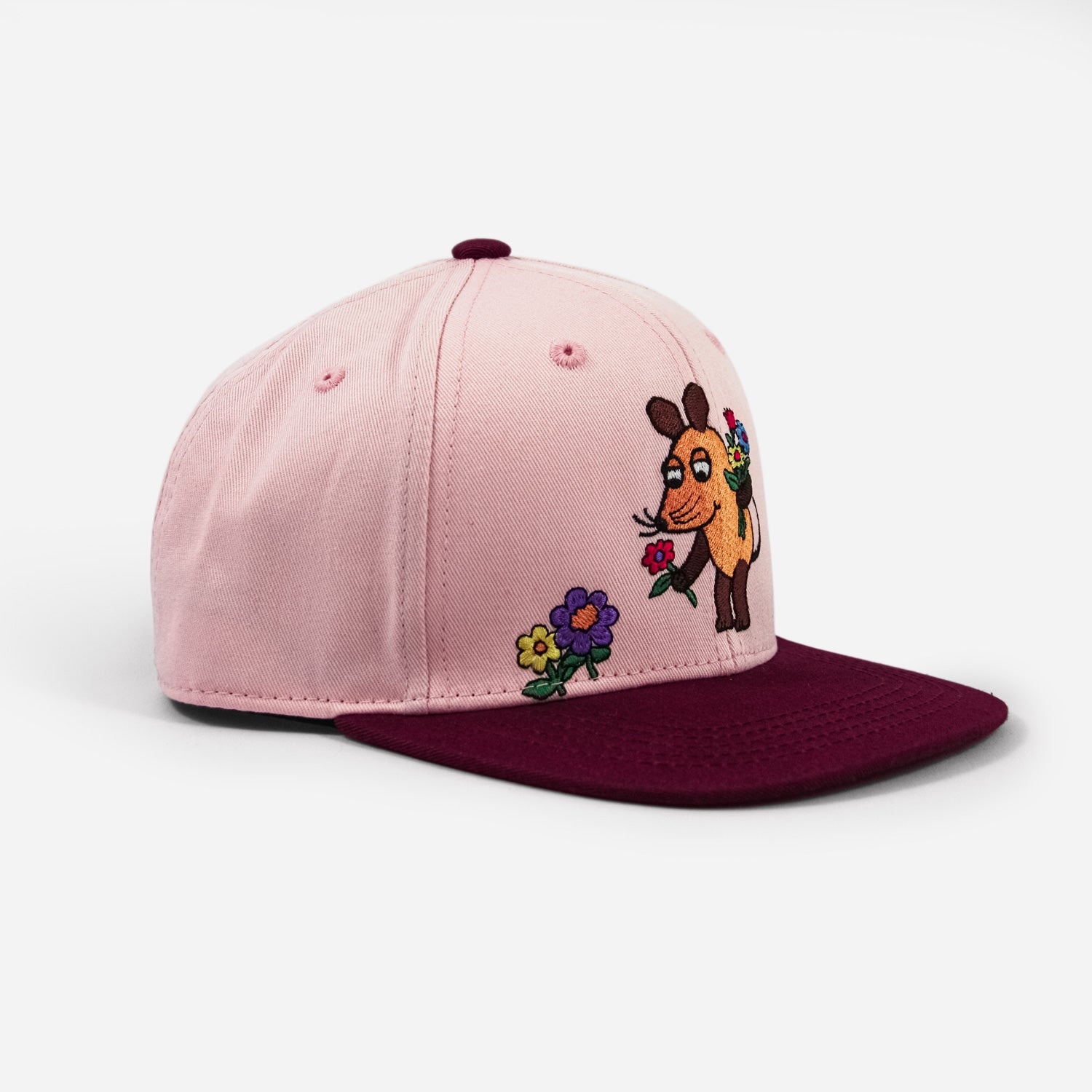 Snapback Basecap Die Maus Frühling Gesamtansicht