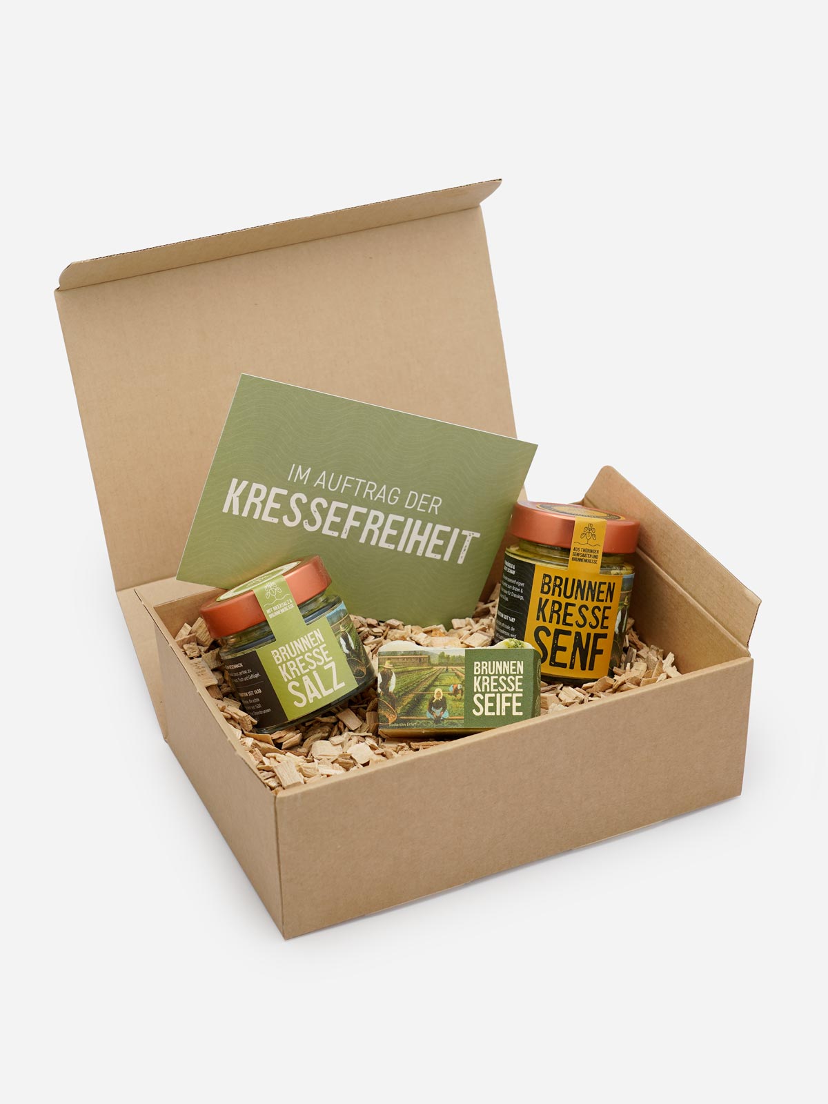Geschenkbox Brunnenkresse