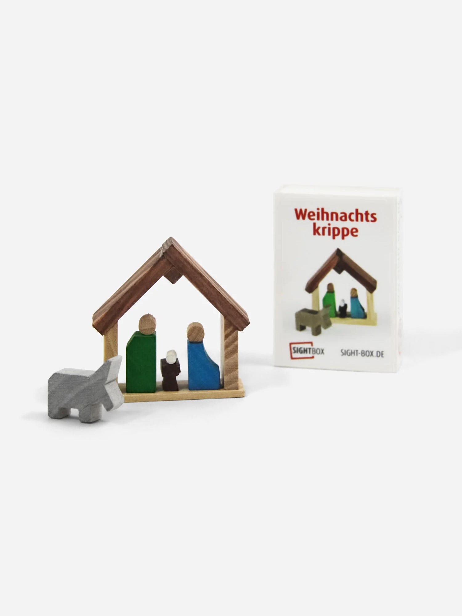 Krippe als Geschenk & für Adventskalender - Sightbox Weihnachten