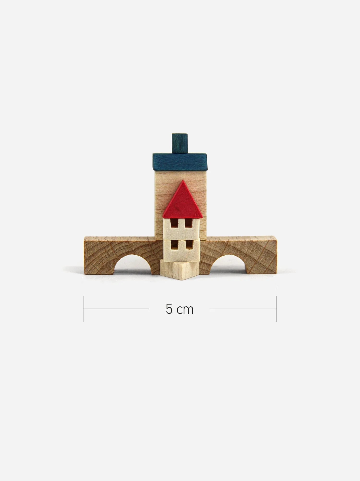 5cm langer Holzbausatz Altes Rathaus Bamberg