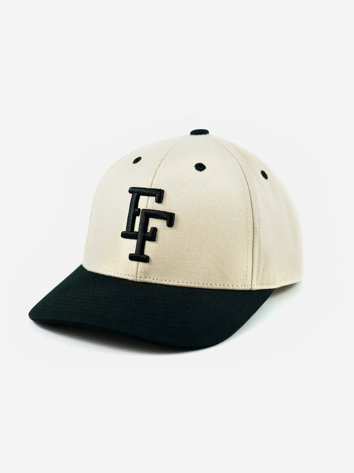 Basecap EF in beige und schwarz