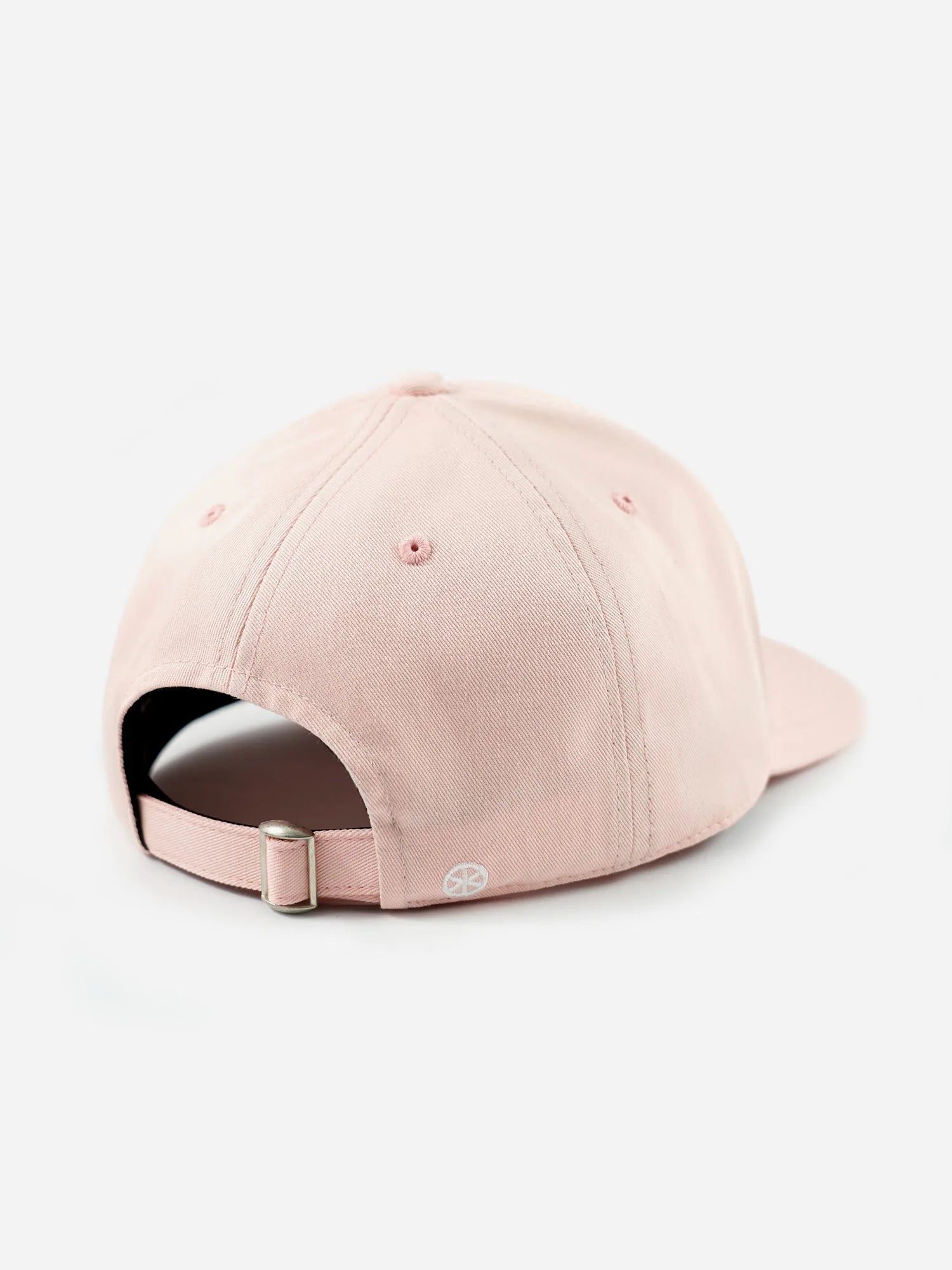 basekid Basecap EF in puderrosa mit weißer Stickerei Rückansicht