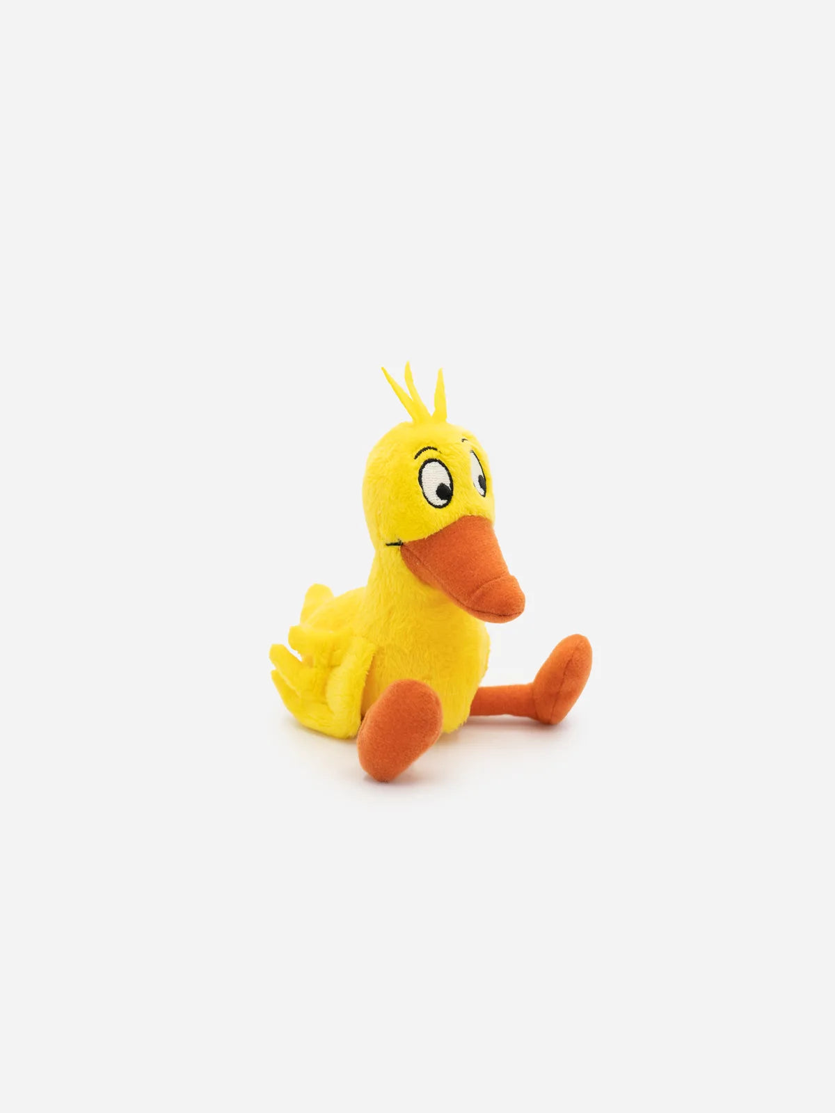 Kuscheltier Die Ente aus "Die Sendung mit der Maus" 12 cm Seitenansicht