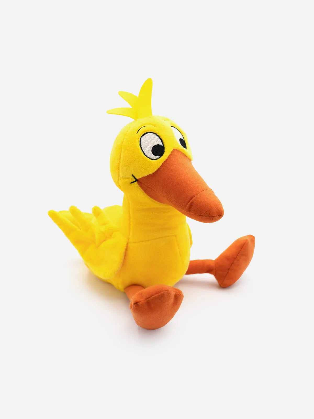 Kuscheltier Die Ente aus "Die Sendung mit der Maus" 25 cm Seitenansicht