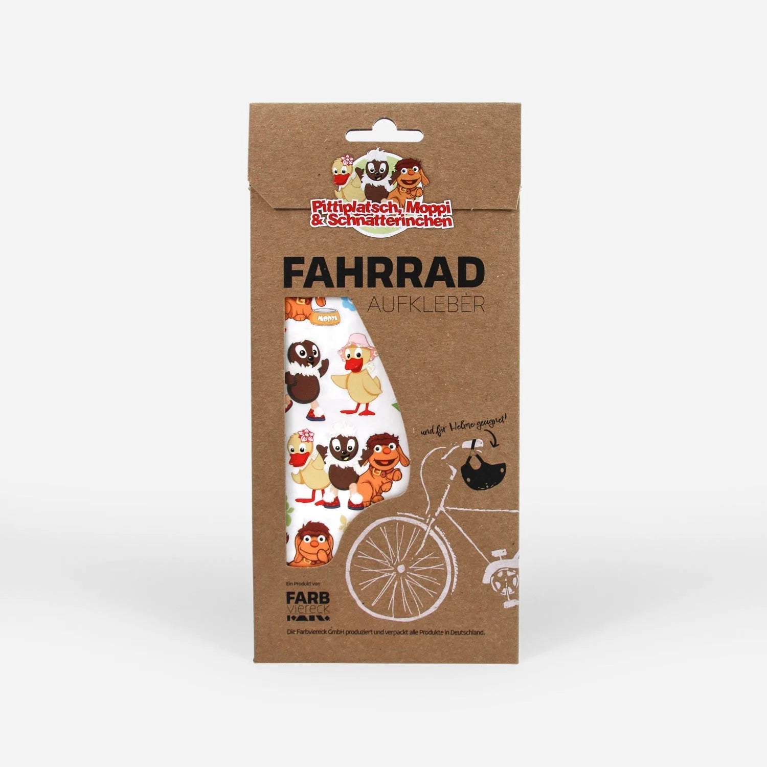 Fahrrad Aufkleber - die Maus