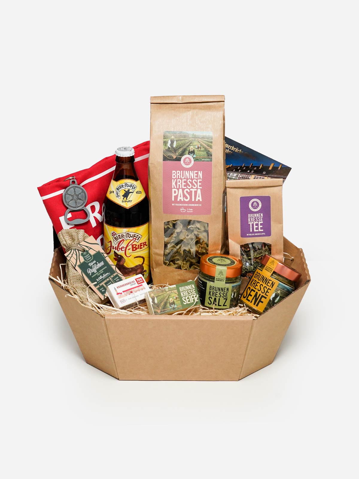 Erfurter Geschenkekorb - Regionaler Genuss aus der Mitte Thüringens