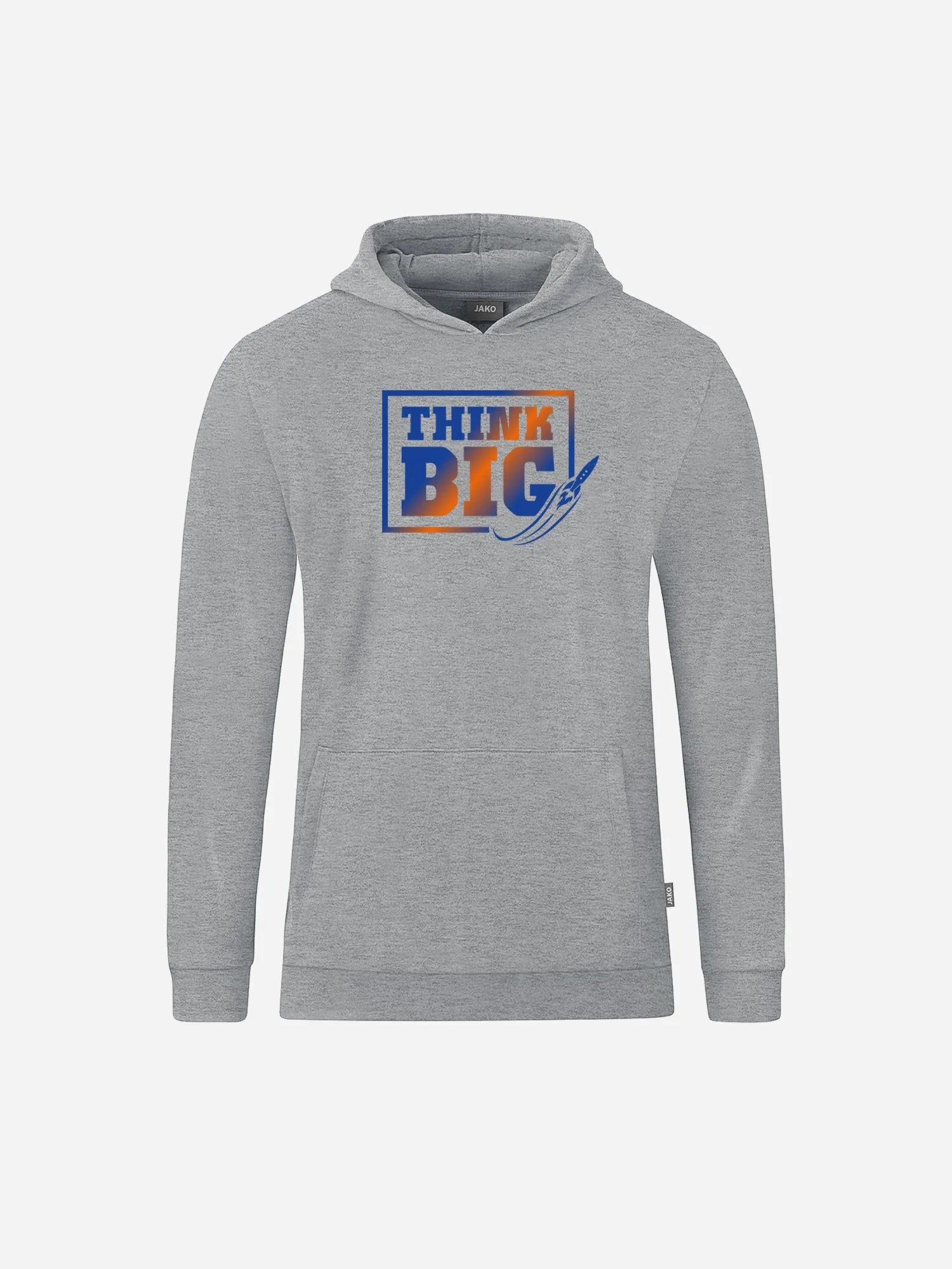 Hoodie für Kids Think Big der Gotha Rockets in grau mit Farbverlauf Print