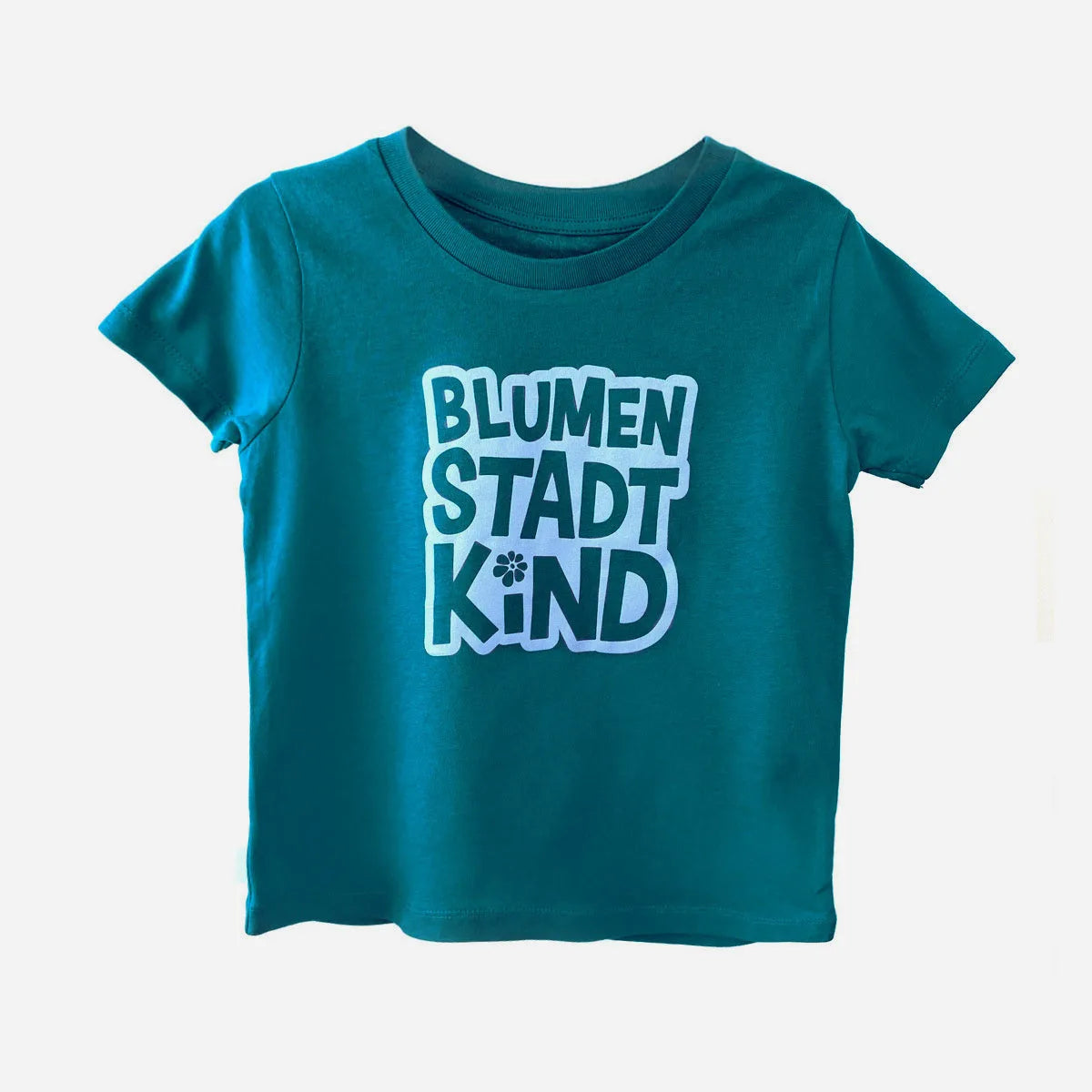 Blumenstadtkind T-Shirt Kids blau