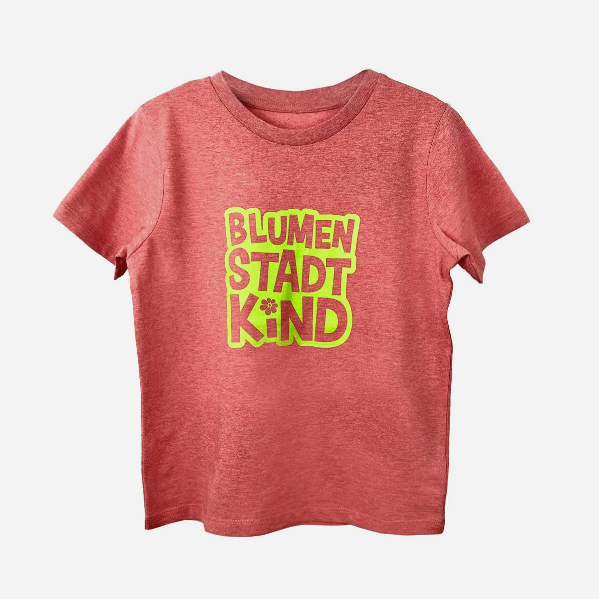 Kinder T-Shirt Blumenstadtkind Coral 