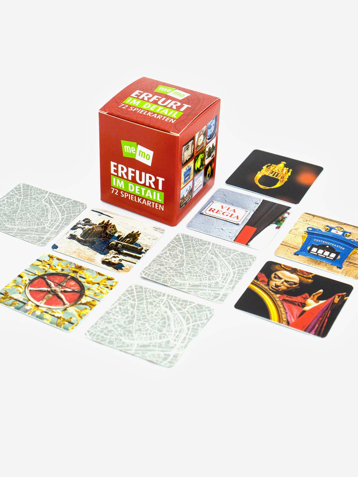 MEMO - Erfurt im Detail mit 36 Kartenpaaren