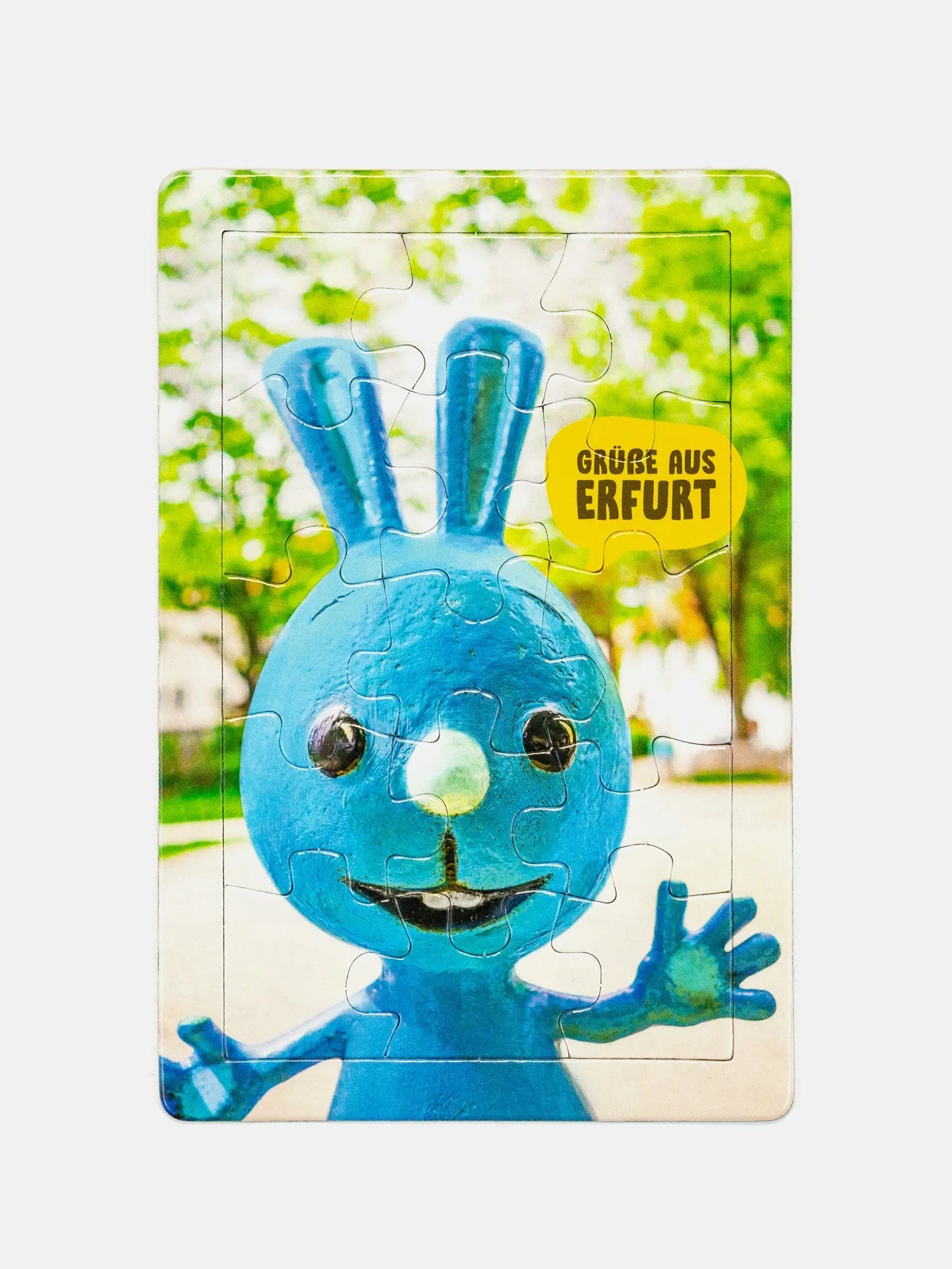 Puzzle Postkarte Kikaninchen Gesamtansicht