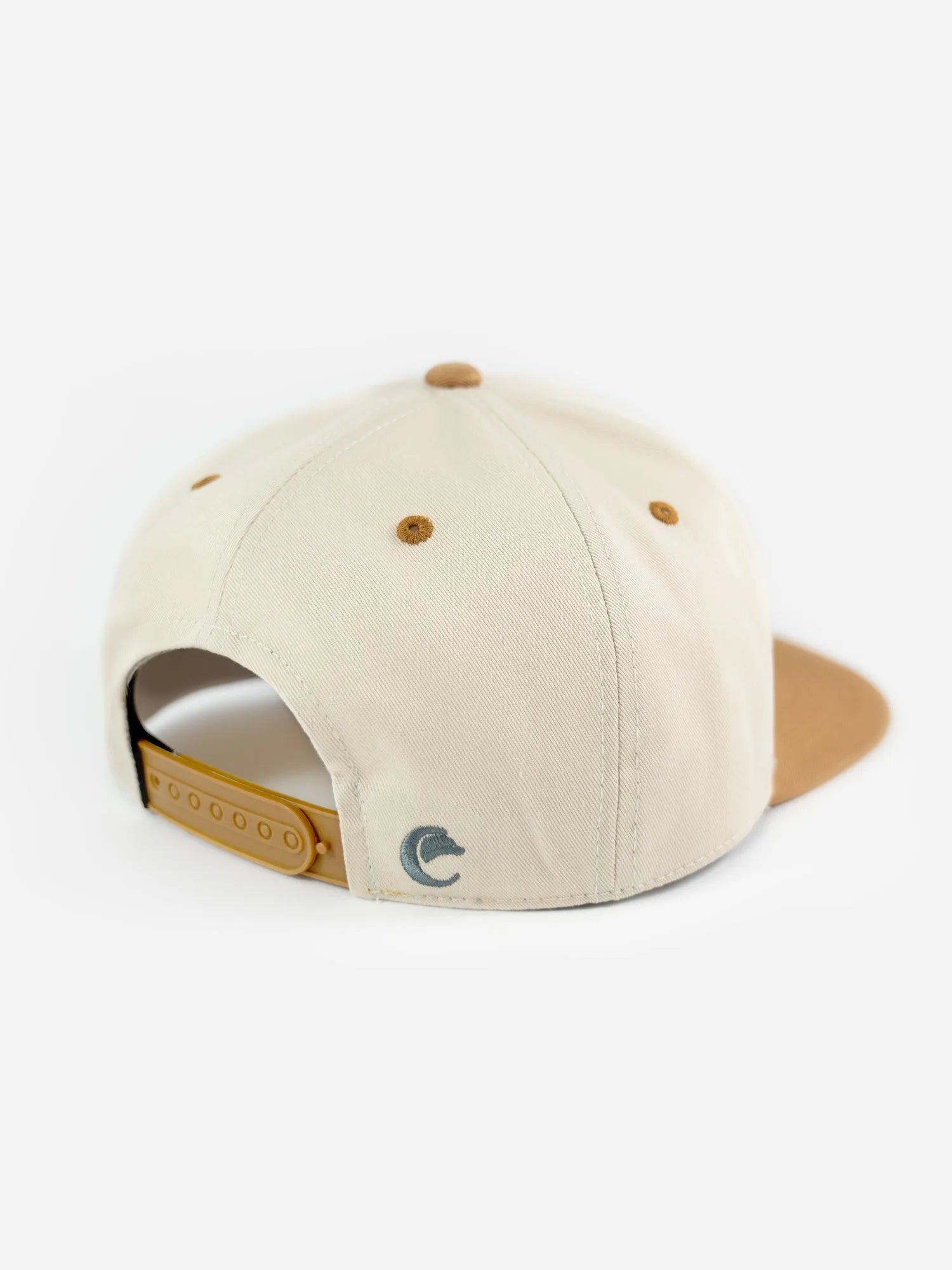 Rückansicht Basecap Snapback EF beige One Size