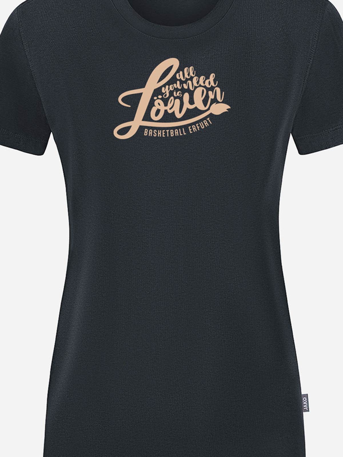 T-Shirt Damen LOVE Basketball Löwen Erfurt