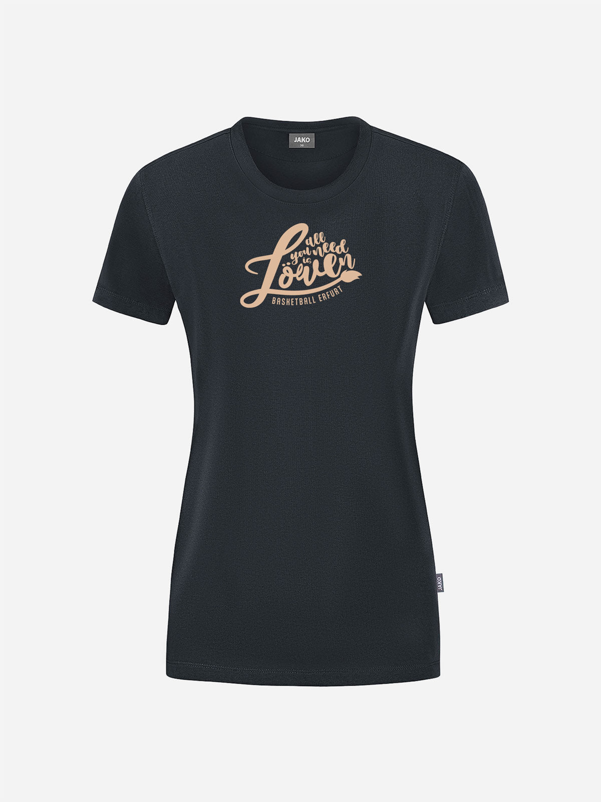 T-Shirt Damen LOVE Basketball Löwen Erfurt