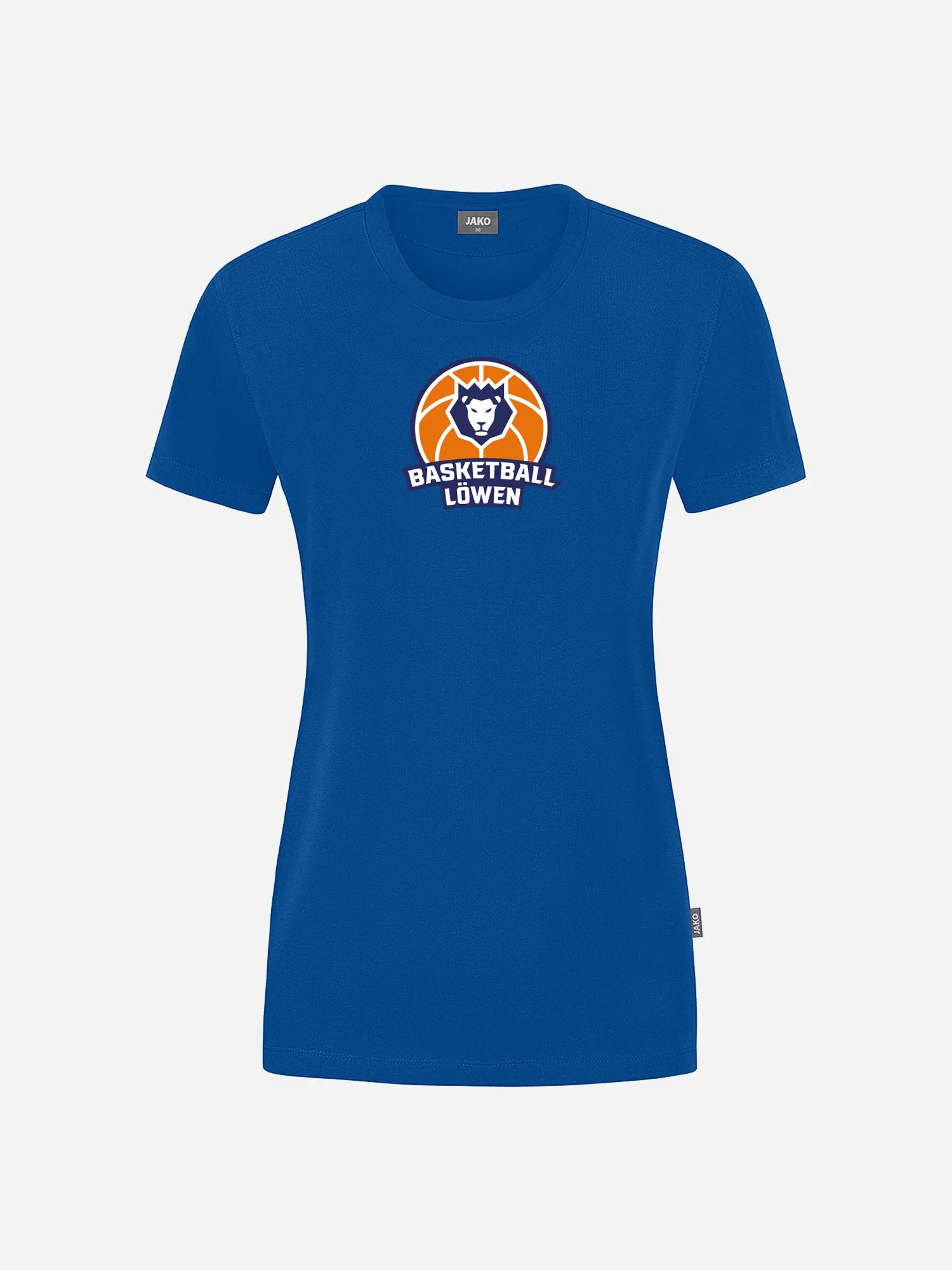 Erfurter Basketball Löwen T-Shirt Damen royal Logo 