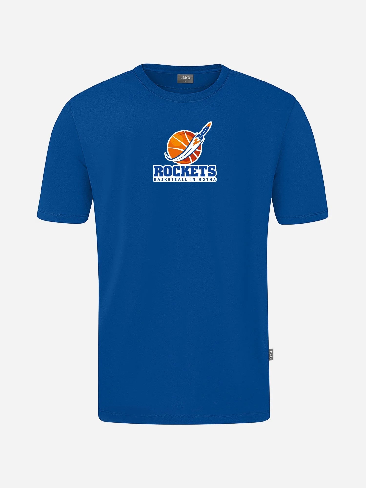 Basketball Gotha Rockets T-Shirt Logo royal mit farbigem Logo, Größe S- 5XL