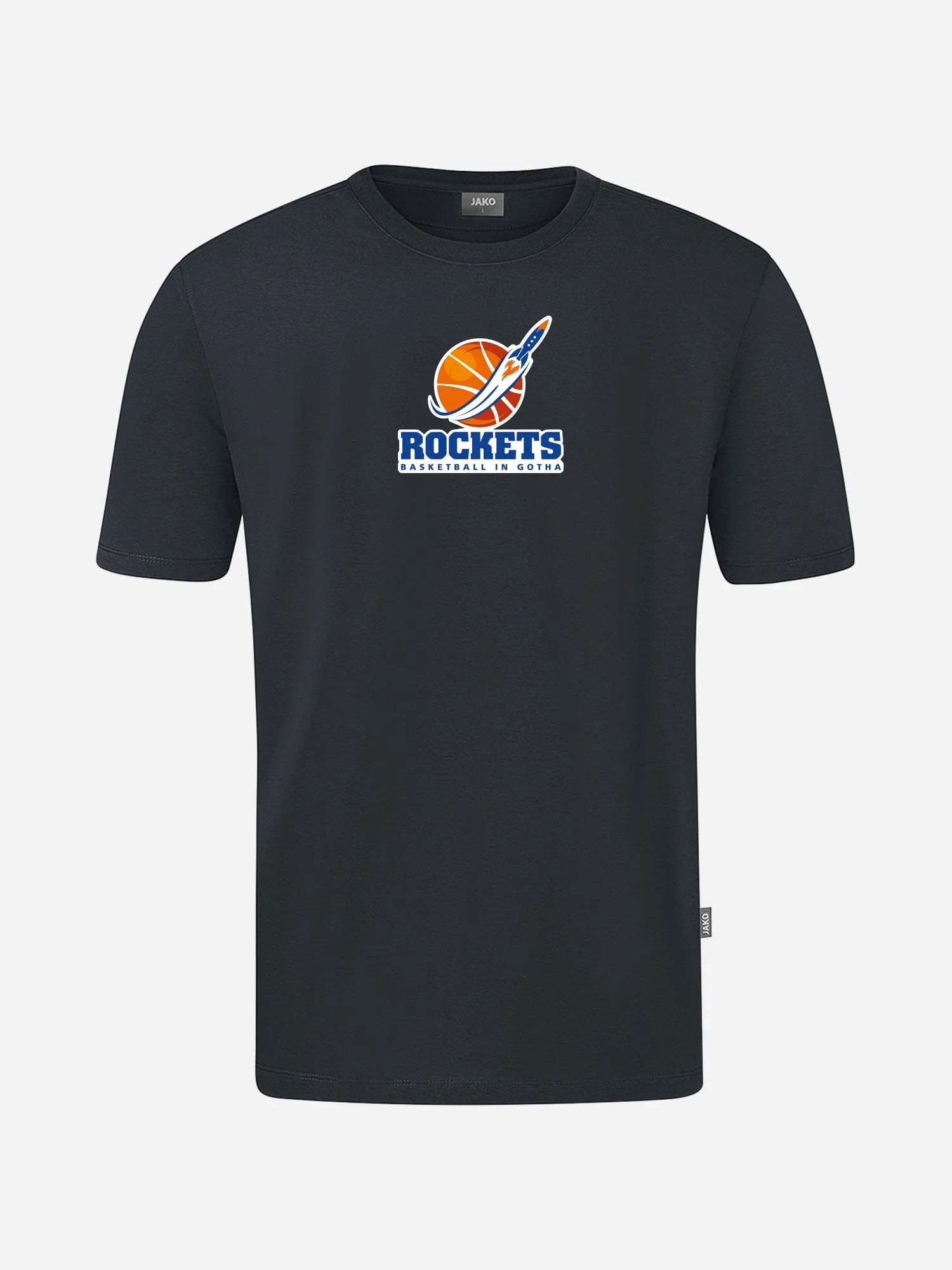 Basketball Gotha Rockets T-Shirt Logo anthrazit, auch große Größen