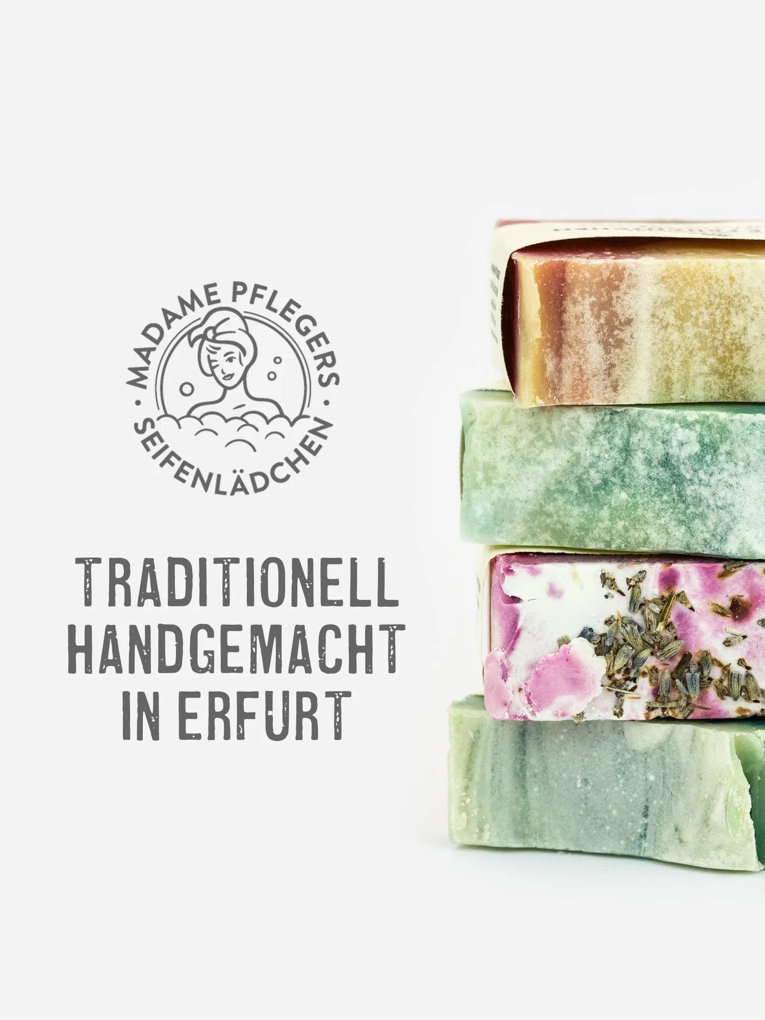 Madame Pflegers Seifenlädchen Logo traditionell handgemachte Seife in Erfurt