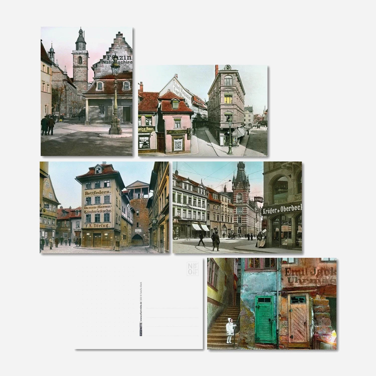 Postkarten-Set Historische Altstadt